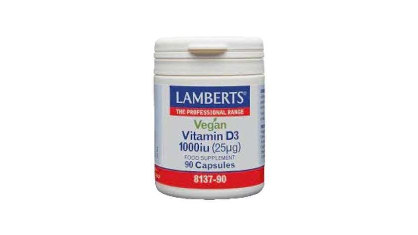 Lamberts Vegan Vitamin D3 Caps 90 X 1000Iu