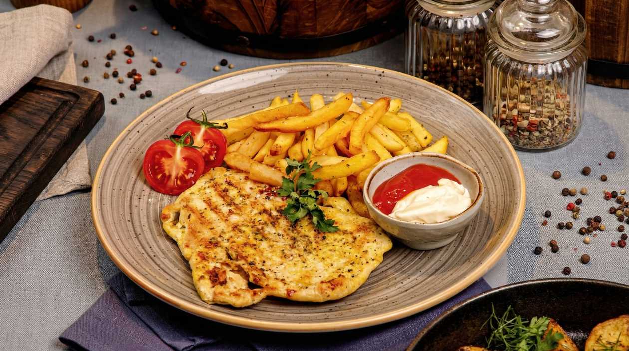 Grilled Chicken Langet