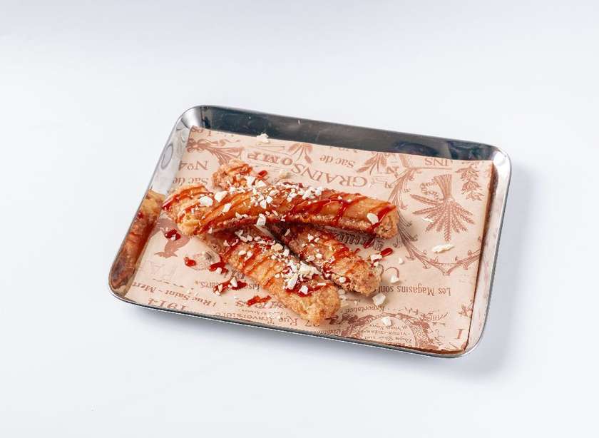 Churros s lesním ovocem