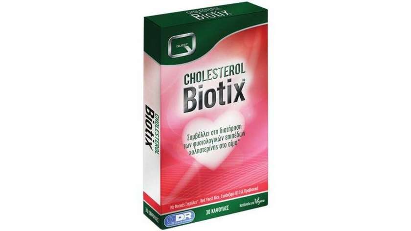 Quest Cholesterol Biotix  Caps 30