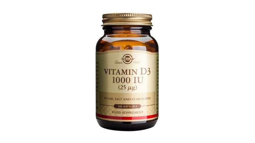 Solgar Vit D3 Soft Gels 100 X 1000Iu
