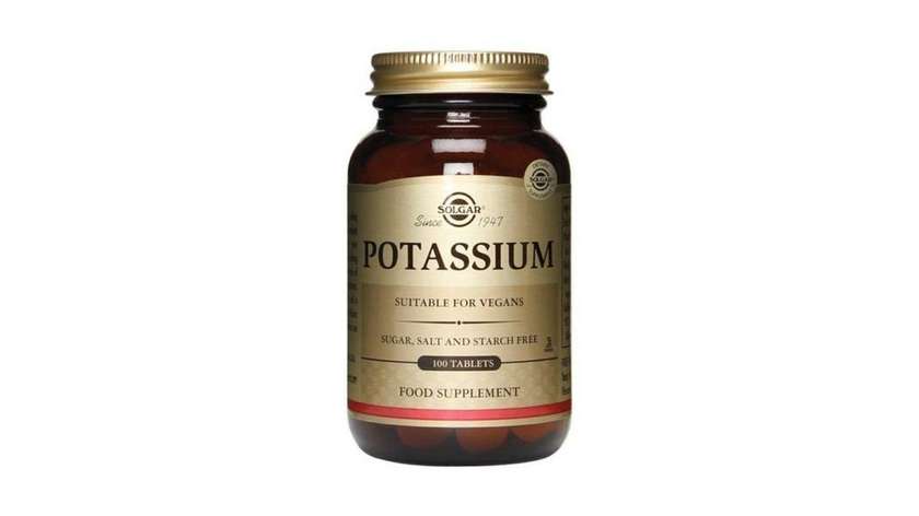 Solgar Potassium  Tab 100 X 595mg