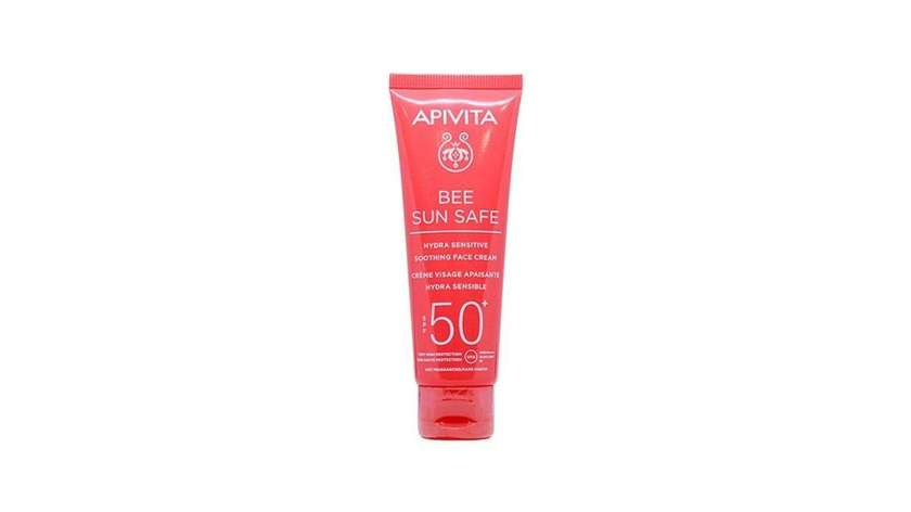 Apivita Sun Care Cream Sensitive Spf 50  50ml