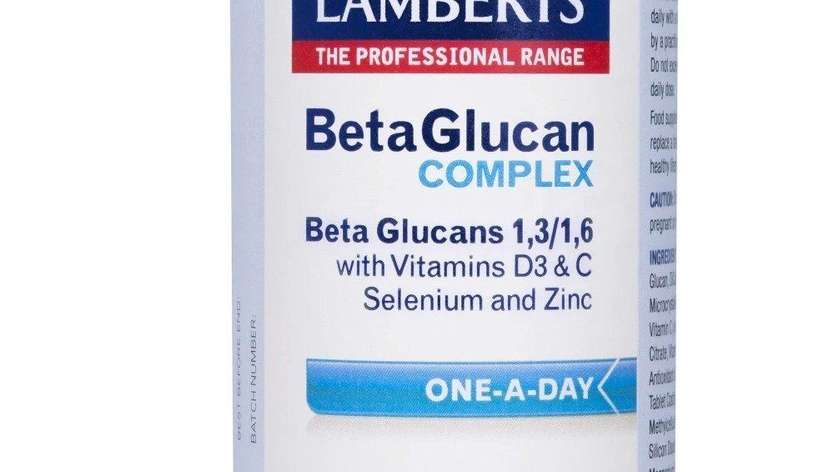 Lamberts Beta Glucan Complex Tab 60