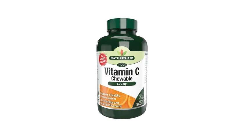 Natures Aid Vit C Chewable Tablets 50 X 500mg