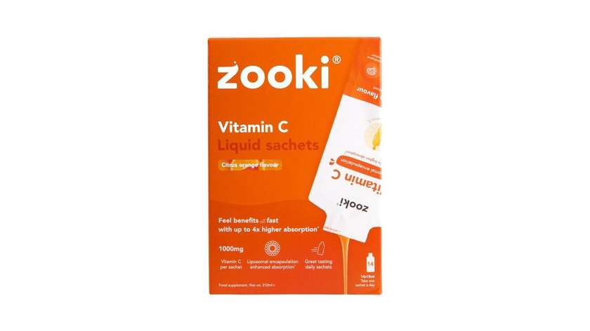Zooki Vitamin C Citrus Orange Liquid 14