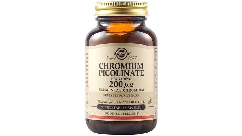 Solgar Chromium Picolinate Caps 90 X 200mg