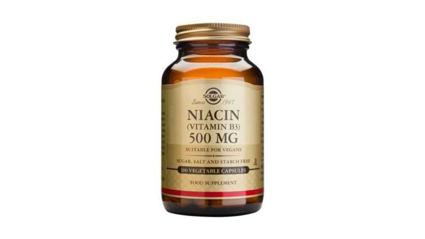 Solgar Niacin  Vial 100 X 500mg
