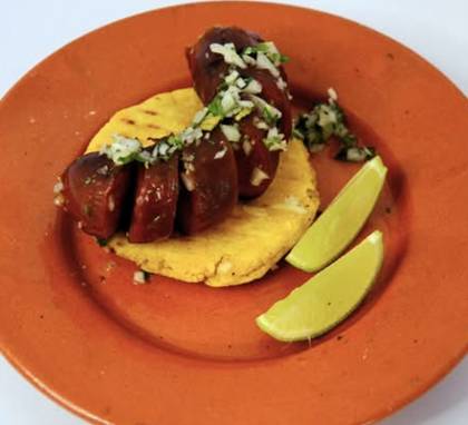 Chorizo Arepa