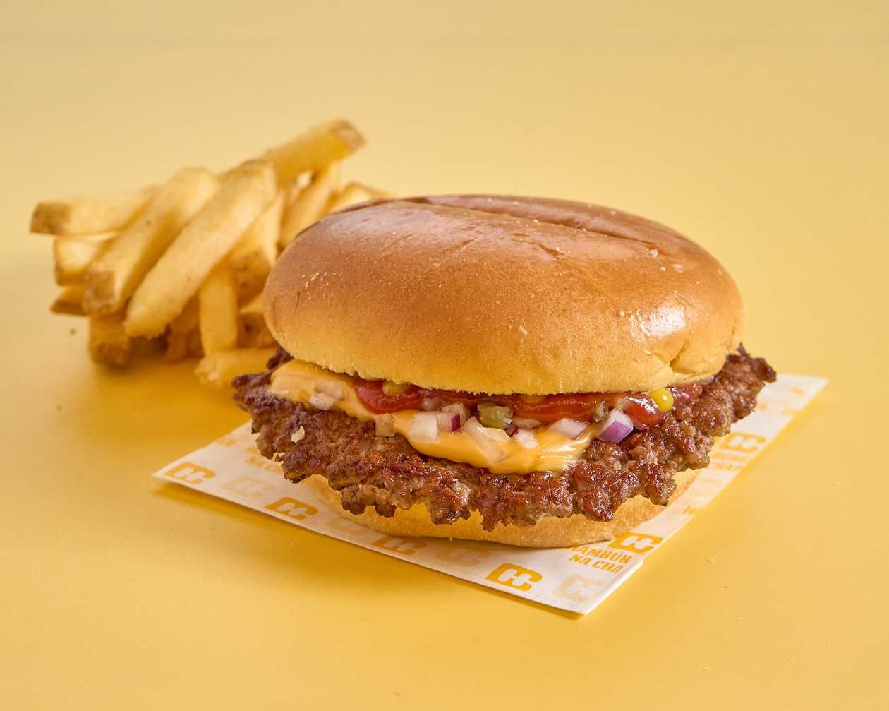 Cheeseburger + Fries