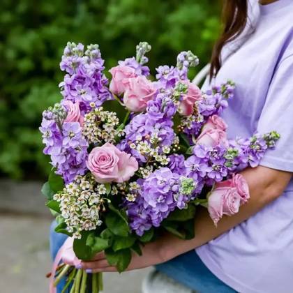 Flower Bouquet PURPLE MAGIC