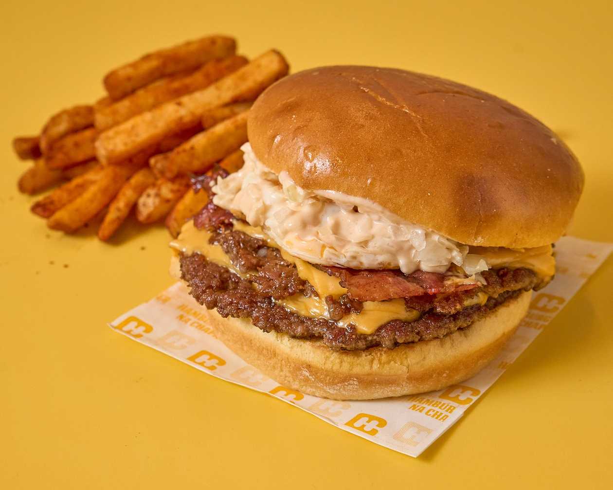 Double X-EGG + Fries