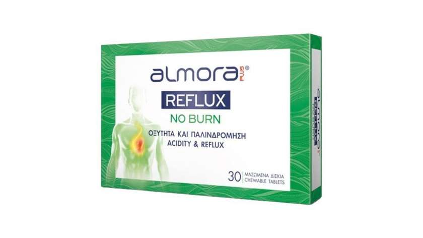 Almora Plus Reflux No Burn Chewable Tablets 30
