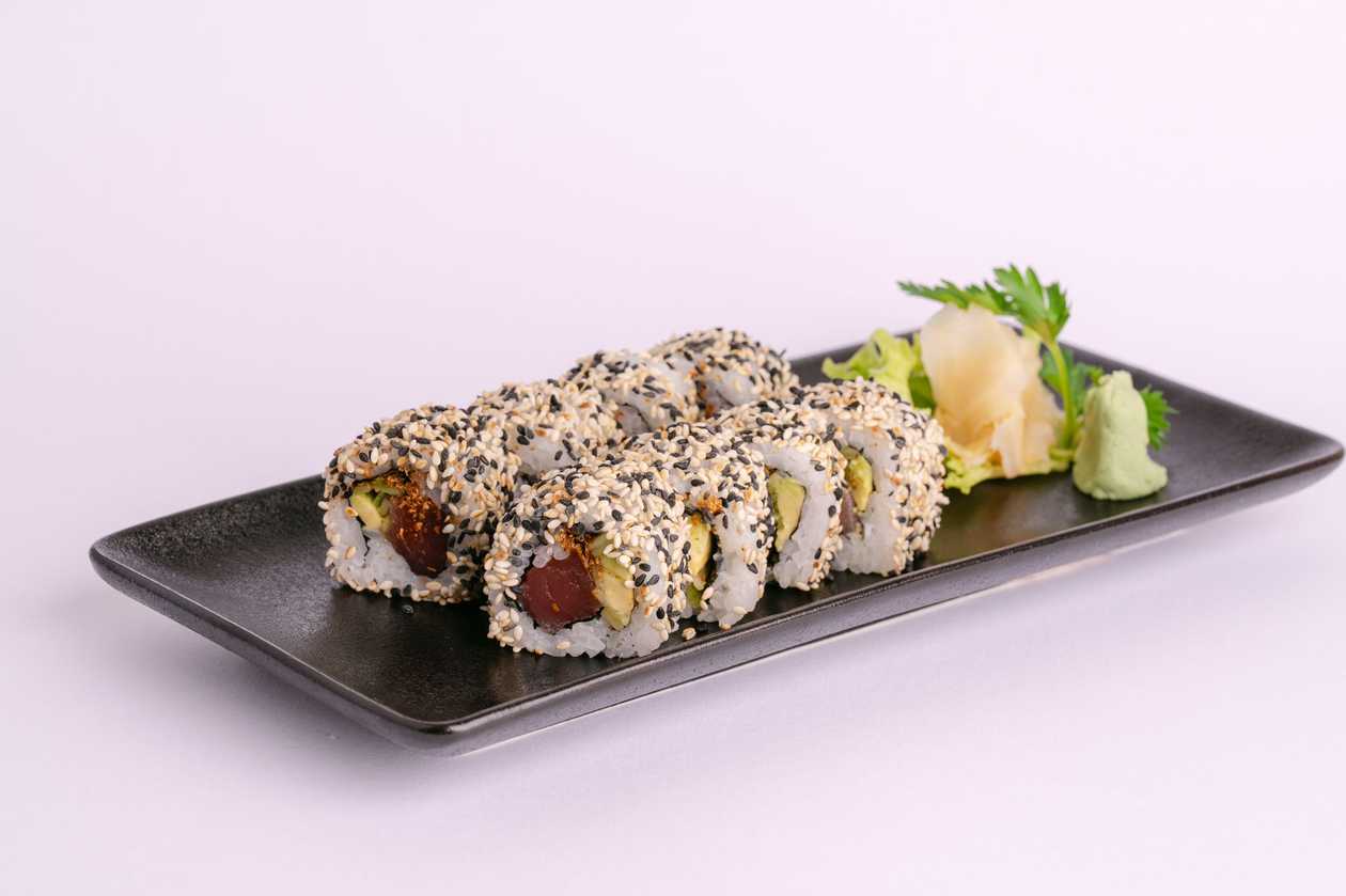 Spicy tekka roll 8 pcs