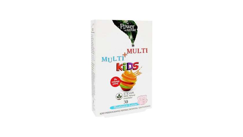 Multi+Multi Kids Stevia 30Tab