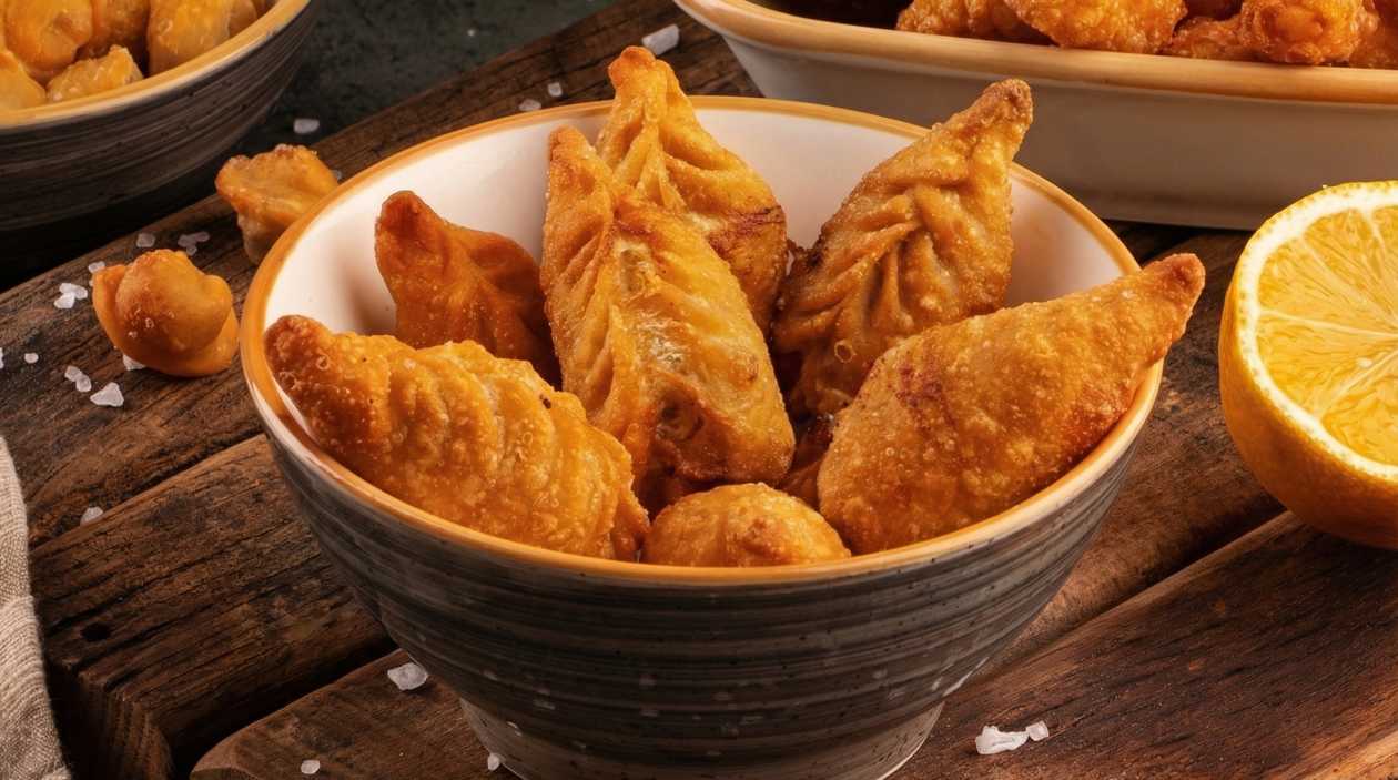 Deep fried gurza