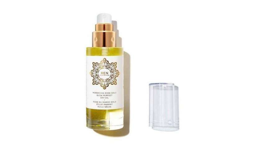 Ren Moroc Rose Gold Glow Dry Oil