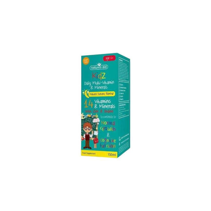 Natures Aid Kidz MultiVitamin & Minerals Syrup 150ml