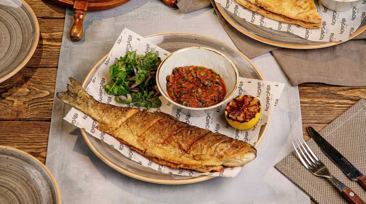 Trout with Tomato Sauce
