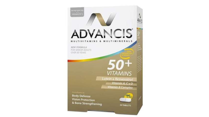 Advancis 50+ Vitamins Tab 30