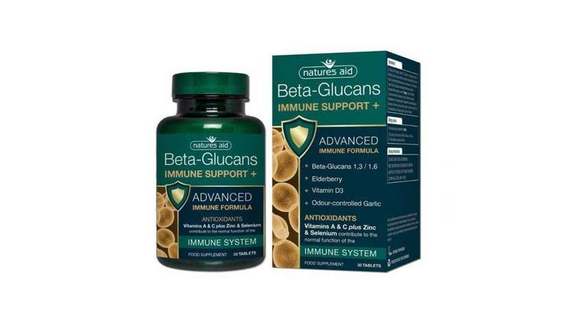 Natures Aid BetaGlucans Immune Support+