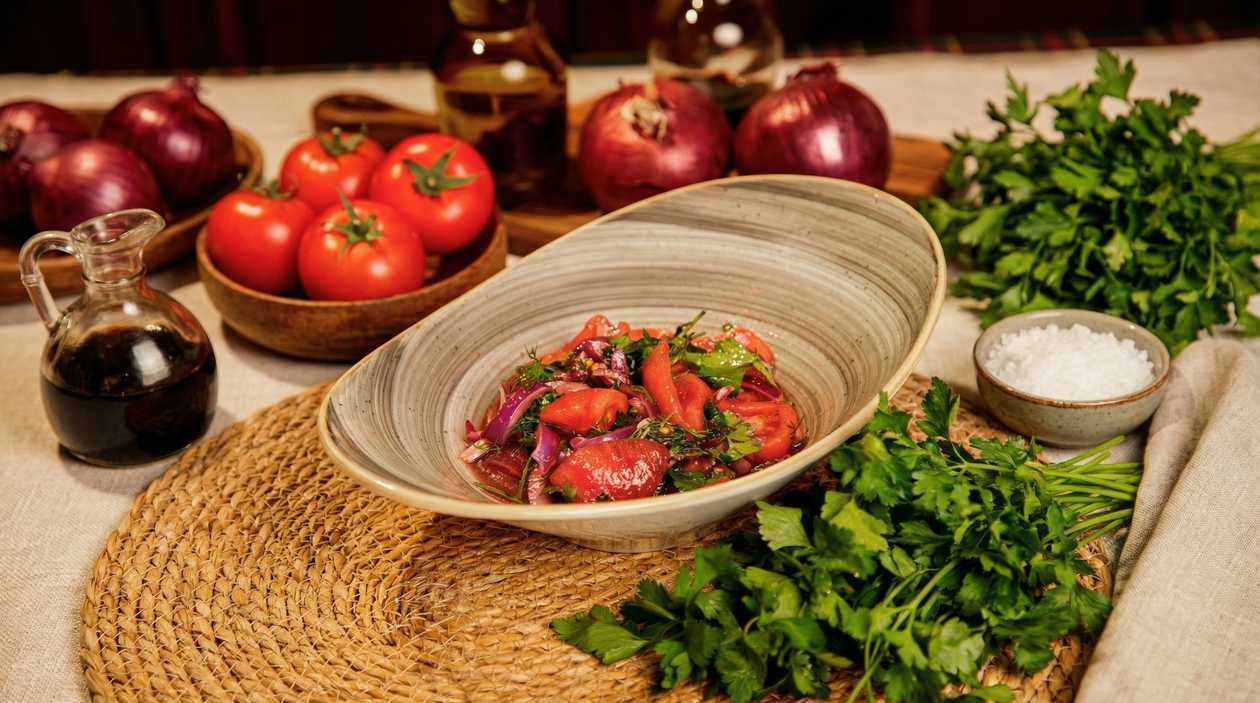 Chef's tomato snack