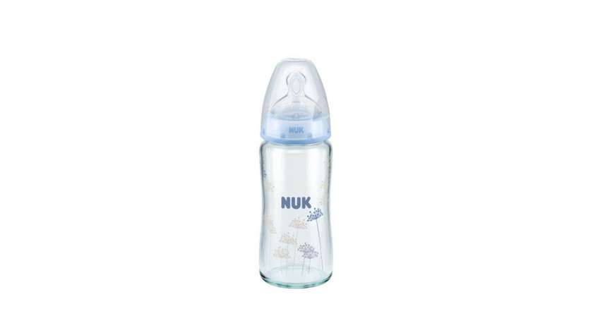 Nuk Fc Glass Bottle Silicon None 240ml