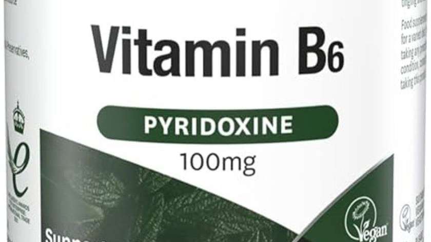 Natures Aid Vitamin B6  Tab 100 X 100mg