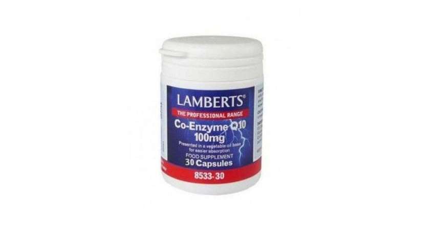 Lamberts Co Enzyme Q10 Caps 30 X 100mg