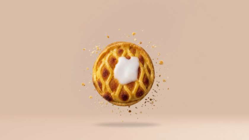 Tartaletka z migdałowym kremem frangipane