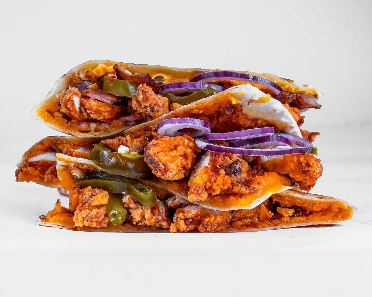 Crispy Pepper Quesadilla