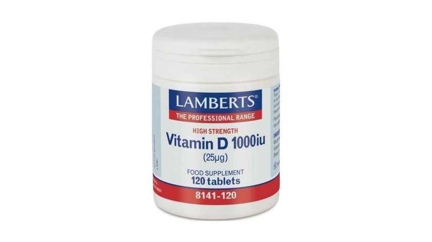 Lamberts Vit D3 Tab 120 X 1000Iu(25mg)