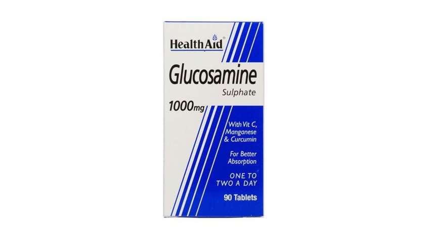 Health Aid Balanced Glucos Sulphate  Tab 90 X 1000mg