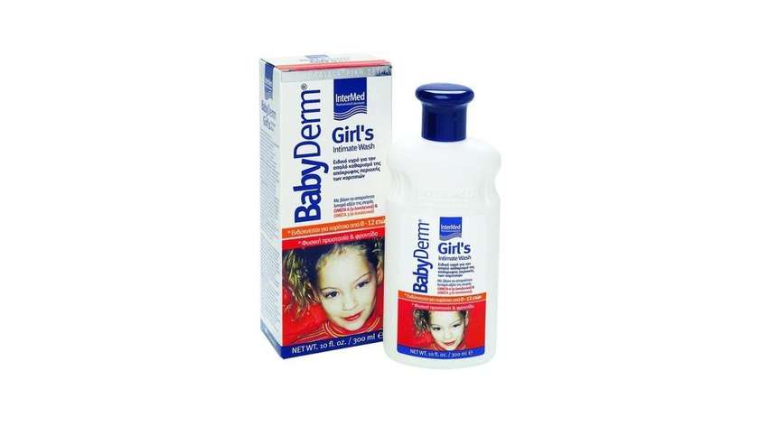 Babyderm Girls Intimate Wash None 300ml