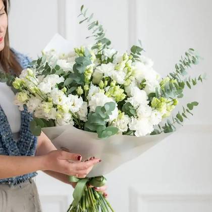 Blush & Sage Symphony Flower Bouquet