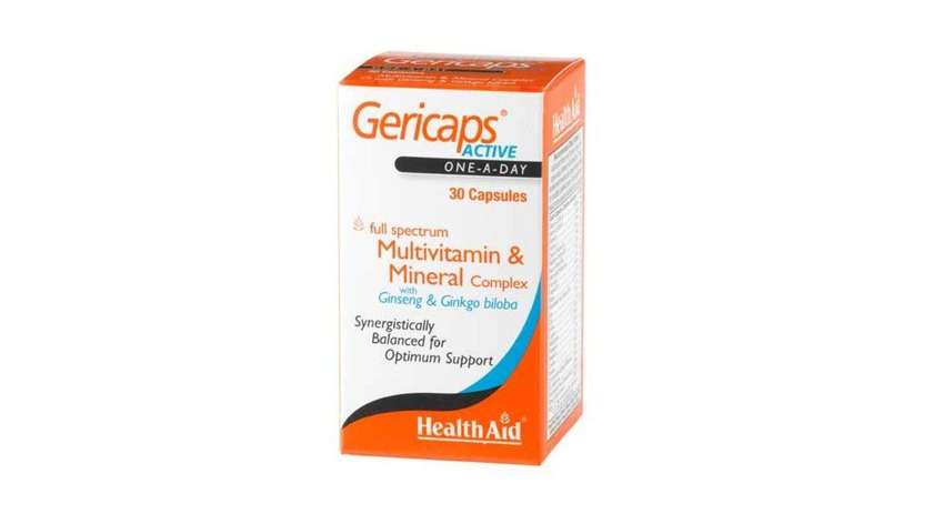Health Aid Gericaps Active  Caps 30