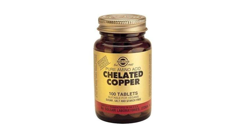Solgar Chelated Copper Tab 100