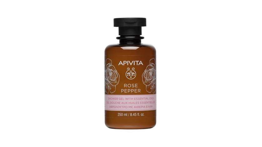 Apivita Body Shower Gel Rose Pepper 250ml