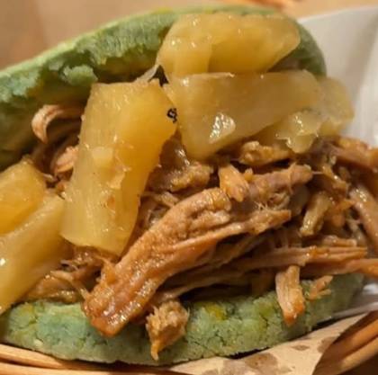 Pulled Pork Arepa