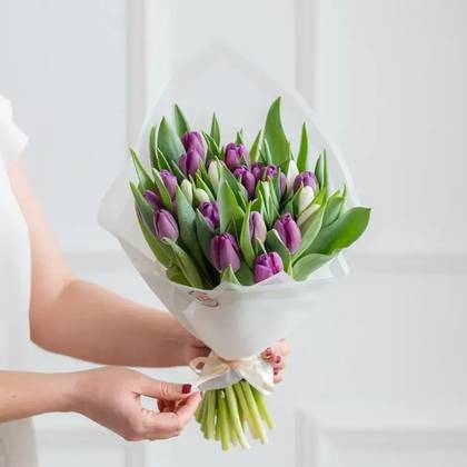 Flower Bouquet THE AMETHYST WHISPER