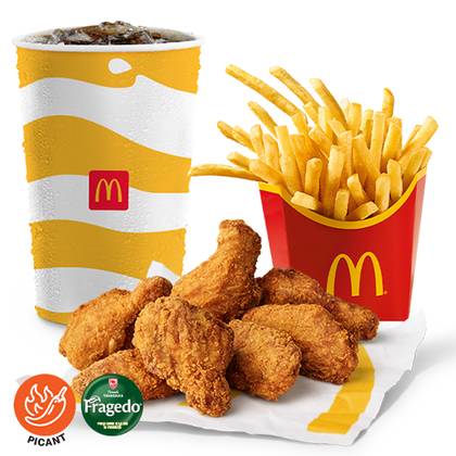 Maxi Chicken Wings Menu (7 pcs.)