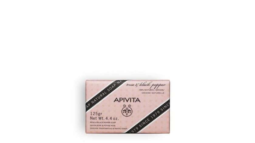 Apivita Natural Soap Rose 125g