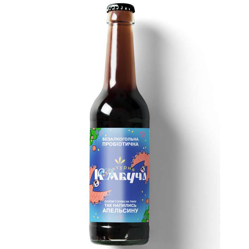 Комбуча orange