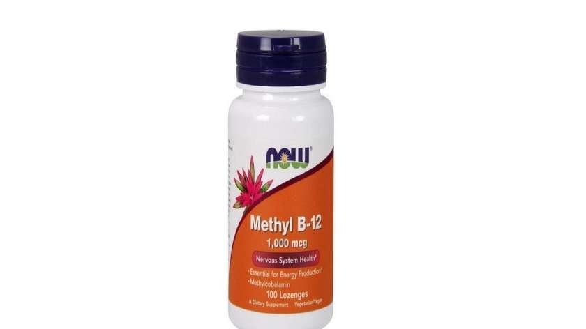 Now Methyl B12 Lozenges 100 X 1000Mcg
