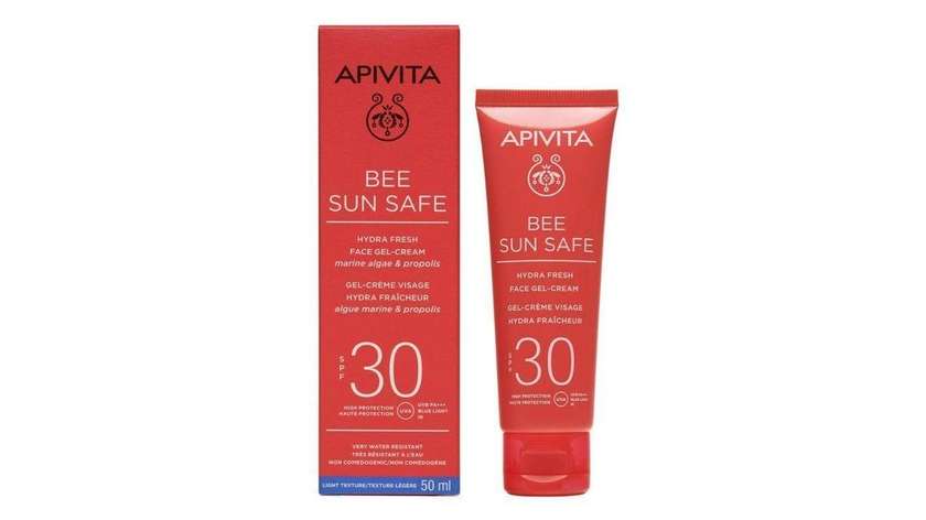 Apivita Suncare Face Cream Gel Spf 30 50ml