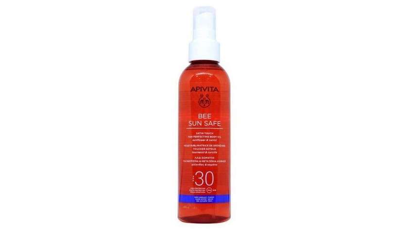 Apivita Sun Care Body Oil Spf 30 200ml