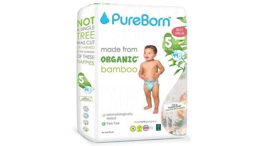 Pure Born 5 Double (44 Nappies / Pack)