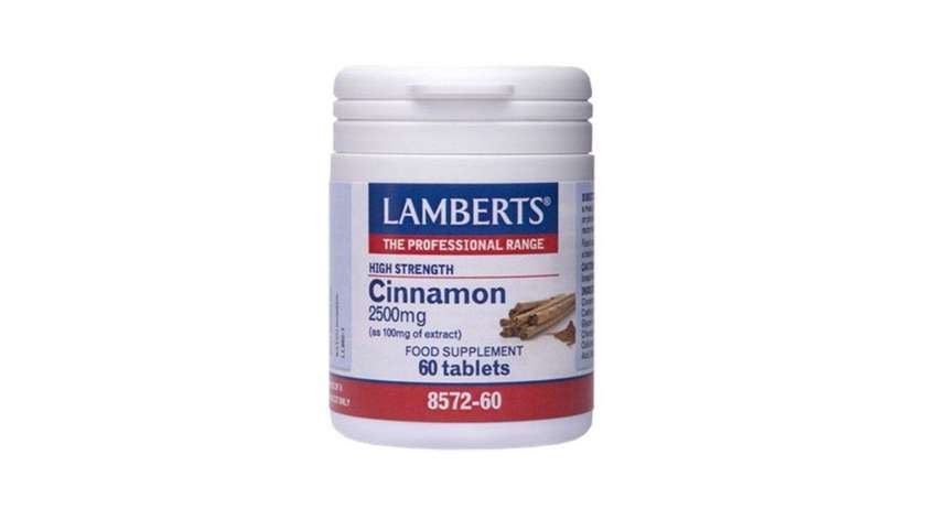 Lamberts Cinamon Tab 60 X 2500mg