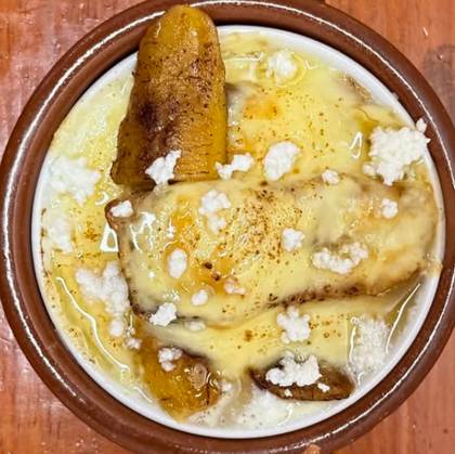 Gratinated Sweet Plantain