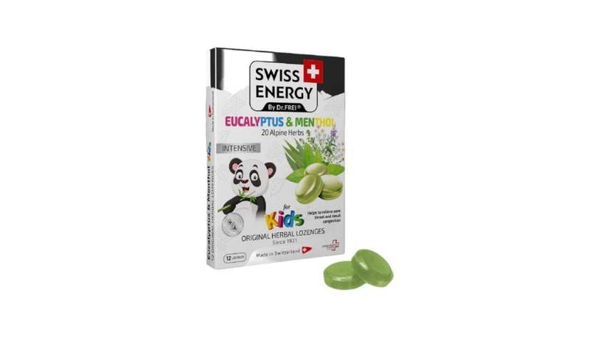 Swiss kids lozenges euc sage